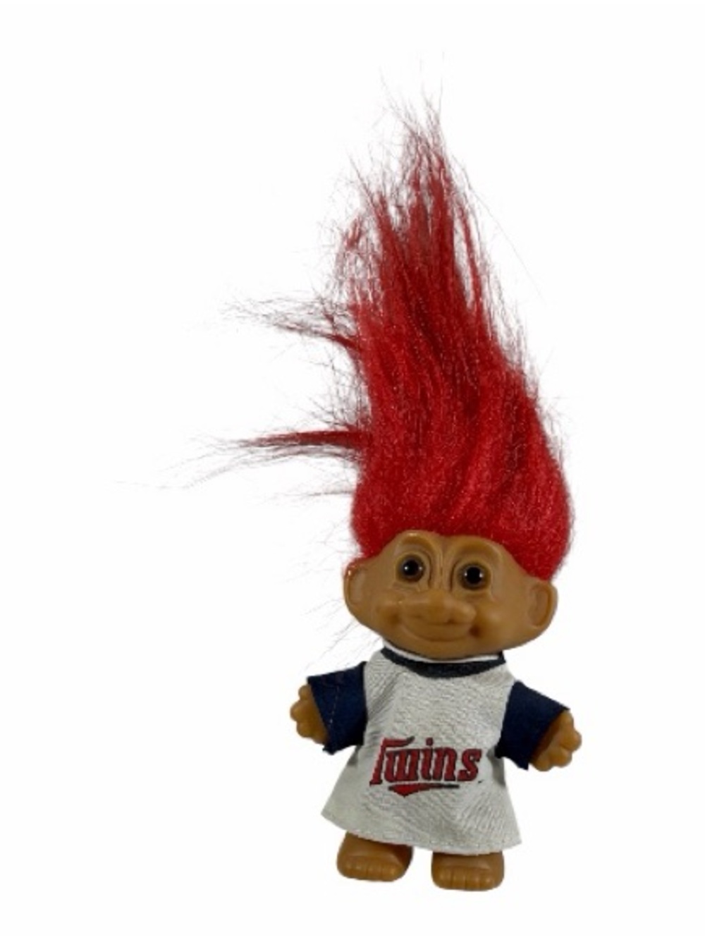 Vintage Russ MLB Good Luck TROLL MN Twins Red Hair Tag 1991 Baseball Minnesota